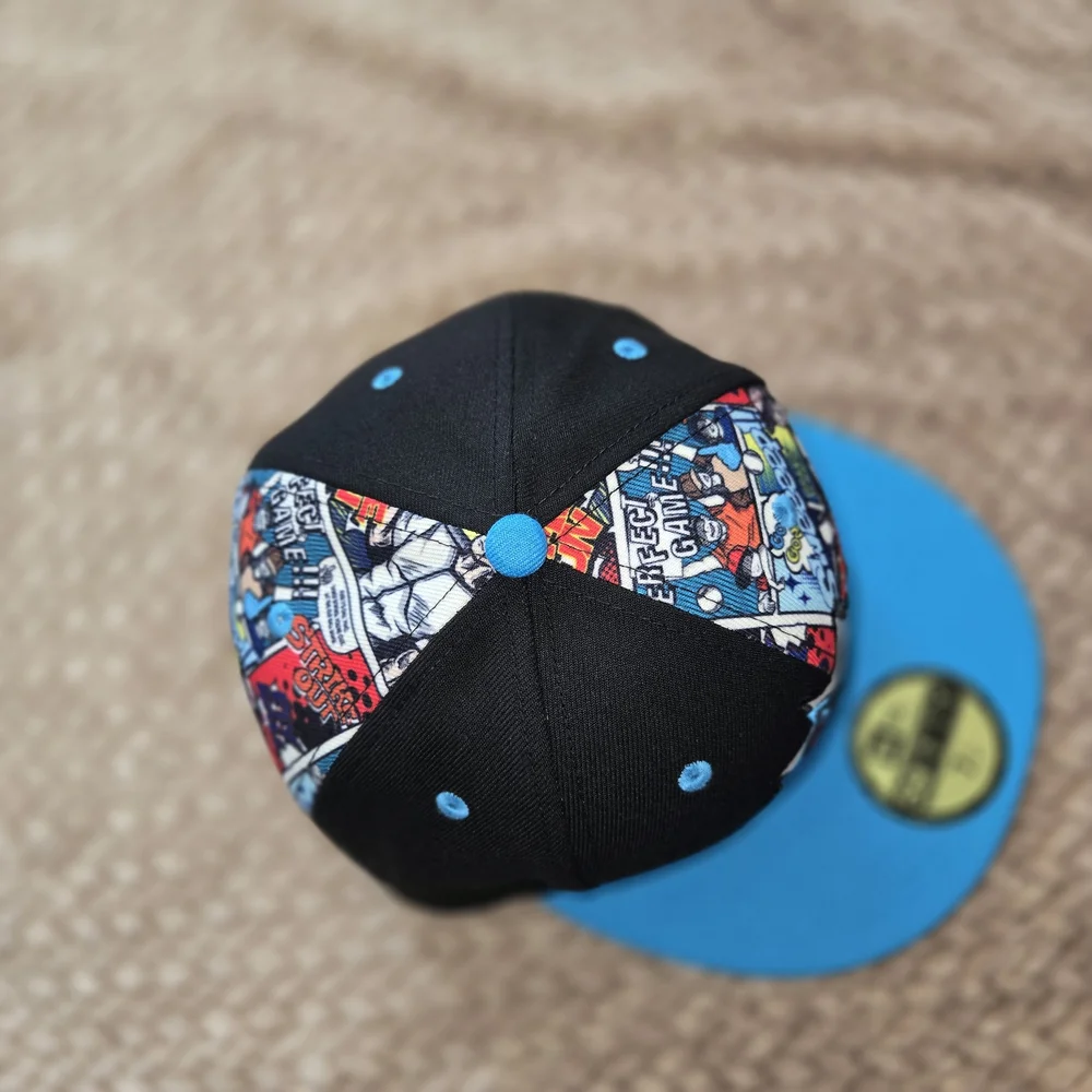 New Era Miami Marlins 2025 MLB Diamond Hero Edition 59FIFTY fitted hat. On Field